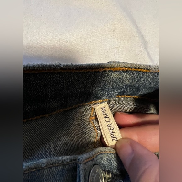 Rag & Bone zipper capri jeans size 28 - Picture 7 of 9